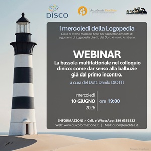 W12/B La bussola multifattoriale nel colloquio clinico: come dar senso alla balbuzie già dal primo incontro